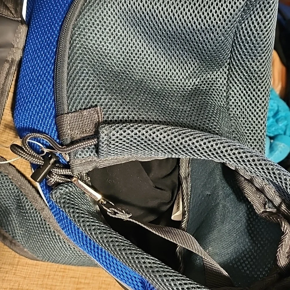 YUDODO Blue and Gray Pet Carrier sling Bag New Sz S